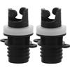 CFCMZTZPED Adattatore for pompa d'aria da 2 pezzi for gommoni, kayak e paddle board, convertitore for valvola universale for connessione rapida