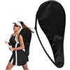LADFRTYU Borsone Tennis Borsa for Racchetta Da Badminton Borse Tennis A Spalla Singola Impermeabili for Adulti Uomini Donne Copertura Protettiva