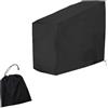 KQFCAZRE Copri Cyclette, Copri Bici Fitness, Copri Bici con Coulisse, Copri Bici per Ciclismo, Copri Bici Stazionaria per Garage, 142x60x122x150 cm