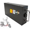 SSCYHT ,60v25ah, Batteria per Moto elettrica da 60 V - Pacco Batteria al Litio da 60 V 12 Ah, 15 Ah, 18 Ah, 20 Ah, 25 Ah, 30 Ah per Veicoli a Due Ruote, Scooter elettrici e Motori