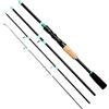 Générique Canna da pesca da viaggio - Bastone in fibra di vetro Lancer lungo - portatile per pesca in fiume mare viaggio kayak ghiaccio surfcasting escursionismo pescatori