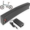 WSDAV Batteria di Forma Curva Batteria agli ioni di Litio da 36 V 36 V 7,8 AH 8,7 AH 9,6 AH 10,5 AH Batterie di Ricambio per Motore da 0 a 400 W con caricabatteria,36v7.8ah