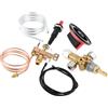 YLUPVT Bruciatore Termocoppia Accenditore piezoelettrico Kit Fai da Te for Forno Camino Gamma Forno Valvola di Sicurezza Gas GPL da 65 mbar con Pilota