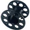 Qianly Mulinello da Immersione in Lega di Alluminio, avvolgicavo per Immersione, Facile da Usare, Robusto, Ideale per Pesca Subacquea e, Rosa Rossa