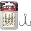 PRO FILSTAR 8 Ancorette per Artificiali Spinning N6 - Ancorette da Pesca Luccio Trota Bass - Ami da Pesca Mare - Gancio per Jig - Accessori - Attrezzatura - Spina Tripla - Surfcasting - Fishing Set