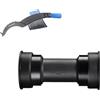 maxxi4you Shimano BB-RS500-PB Road Press-Fit - Cuscinetto interno per bicicletta, Ø 41 mm/86,5 mm, con spazzola per catena per bicicletta