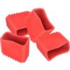 Ysyqkn 4 Pezzi Copri Piedi Tappi Copertura Gradino Antiscivolo Gomma Parapiedi Protettivi Struttura Leggera E Facile da Installare Adatti per Uso Domes, 3 Cmx2 Cm