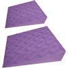 Generic Blocco a per yoga, supporto ergonomico in schiuma EVA leggera, blocco a per squat, pilates, flessioni, plance, fitness, riabilitazione del piede, equilibrio e allenamento della