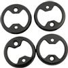 EcoLivzen Piastre di rinforzo per pedali della bici per Wahoo per speedplay, coperture per tacchetti in metallo ad alta resistenza con viti, leggere, 28 g, set da 4 (A)