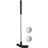 Generic Putter da golf portatile con testa in zinco e asse in acciaio a 2 vie per