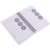 Alasum Notebook per Tiro L'Arco a Spirale Copertina in Plastica ABS, Registro Punteggi Preciso per Sessioni di Allenamento e Gare Arco Compound