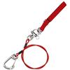 HUSHUI Cordino per Apnea Corda di Sicurezza Resistente e Durevole per Addestramento Subacqueo Acciaio Inossidabile Rosso 1 unità (corda di sicurezza per immersioni libere)