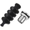 CIYODO Guarnizione in Gomma Accessori per Barche 2 Set da 42mm con Supporto in Alluminio Protezione Anti Ingresso Acqua per Push Rod per Barca Rc