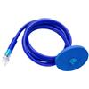 Homyl Diving Snorkel Tubo Respirazione Nuoto Snorkel Maschera Pieghevole Portatile Silicone Morbido Leggero Ergonomico Adatto per Uomini Donne Immersione Li, 300 Cm