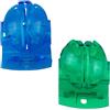 SECFOU Marcatore per Palline da Golf 2 Pezzi in Plastica Pinza per Allineamento Linee, Facile da Trasportare per Accessori Golf Outdoor