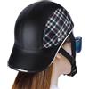 Generisch Cappello di sicurezza per moto, stile retrò, con viso aperto