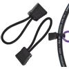 Genérico Supporto per tubo subacqueo, set di clip regolatori, fermo elastico con linguetta di gancio, anello sicuro per linea ad alta e bassa pressione, accessori, organizer tecnico per attrezzature B