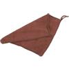 KQFCAZRE Asciugamano per Stecca da Biliardo, Asciugamano per La Pulizia della Stecca con Gancio, 7,9''x7,9'', Leggero, Portatile, per Club di S, Marrone