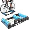 Generic Allenatore per bici pieghevole con resistenza regolabile per ciclismo indoor e allenamento fitness
