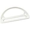 PETSOLA Fermo per Peso 5 Cm/2'' Accessori per Bombole per Cinghie da 2 Pollici Antiscivolo Sport Acquatici Immersioni Subacquee Anello a D, Non Include Il