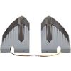 ITSHBHEN Copertura Laterale del Ponte con Luce a LED for AUSOM F1 Max for MUKUTA 10 Plus Scooter Elettrico Protezione in plastica Lampada for Bordo Anteriore e Posteriore
