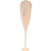 Generisch Pagaia per canoa, 50 cm, in legno leggero, per bambini, adatta per ragazze, competizioni di canottaggio, palcoscenico e