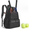 LADFRTYU Borsone Tennis Borsa Da Tennis Zaino Uomo E Donna Di Grandi Dimensioni Può Contenere 4 Racchette Dispone Uno Scomparto for Le Scarpe