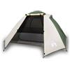 HFXHIJXQ Tenda a cupola per 2 persone, leggera, verde, tenda a igloo con copertura rimovibile e borsa per il trasporto, tenda per esterni, trekking e viaggi, 224 x 248 x 118 cm
