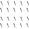 BINGGA 20Pcs Esche Punture Boilies Pin Spikes Attrezzatura Da Pesca Vermi Mais Capelli Carpe Feeder Metallo Esche Spikes Amo Da Pesca
