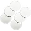 jojofuny Set 6 Pezzi Marcatore per Palline da Golf con Clip per Cappello in Ferro Argento, Diametro Standard 25mm, Strumento Conveniente per Segnare, Accessori per Donne