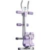 rockible Macchina per Addominali, attrezzo per Allenamento Addominale, attrezzo per della Vita per Palestra Domestica, Protezione per Ginocchia, Viola