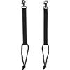 Generisch Guinzaglio con fibbia per snowboard, 2 pezzi, da sci, ricambio per cinture di sicurezza, attrezzatura per sport invernali con design a lucchetto, set di guinzagli da snowboard per uomini