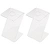 DEEPCRAFF Supporto Espositore 2 Pezzi per Palline Sportive in Acrilico Organizer Salvaspazio Elegante per Tennis e Baseball, per Ufficio e Club Sportivo