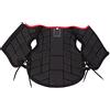 HUSHUI Gilet Equestre per Bambini Imbottito in Schiuma Equipaggiamento Protettivo per la Sicurezza Dell'equitazione Nylon Rosso Abbigliamento Comodo 1 unità