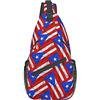 JUZGTSIT Puerto-Flag Style-6 Zaino a tracolla a tracolla borsa da viaggio escursionismo zaino per donne e uomini
