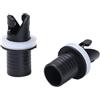CFCMZTZPED Adattatore for valvola dell'aria for gommone da 2 pezzi, connettore for tubo in PVC for kayak/zattera/piscina, accessorio pompa universale