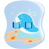 Generico Tavola da nuoto per bambini Tavola da nuoto portatile per attrezzature per