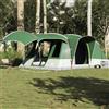 LoogCape Tenda a tunnel per 5 persone, impermeabile, in poliestere 185T con rivestimento in poliuretano, tenda da campeggio con tettoia, 2 ingressi, borsa per il trasporto, per campeggio