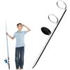 Generic Porta Canne Da Pesca Kit Organizer Porta Per Attrezzi Con Espositore