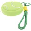 PACKOVE Portachiavi Sportivo a Forma di Tennis Cartoon Portamonete in Pvc Custodia Cerniera per Monete e Piccoli Oggetti, per Zaini e Feste di Squadra