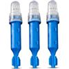 Ginwrek Boat Flares 3PCS Marine Flares, Smart Light-Control Boat, Flare impermeabile per con modalità multi-flash (blu)