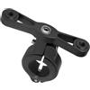 COHEALI Adattatore Coda Portabottiglie di Alluminio da Bici a e Lega Leggero Facile Installare, Base Regolabile 30.9-31.8mm, Compatibile Dritto di Rondine per Tubo Manubrio