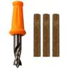 HGENAHGTF Baits Stop Bead Fishing Tackle Baits Drill Set Accessori da pesca Trapano in acciaio inossidabile Ingranaggi per bastoncini in sughero