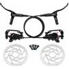 Kexpery Kit Freno Idraulico MTB Leve a Disco in Lega di Alluminio