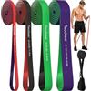 READAEER Elastici Fitness per Trazioni alla Sbarra, Set di Fasce di Resistenza in TPE con Ancoraggio da Porta, Elastici Palestra per Allenamento a Casa, Calisthenics e Stretching