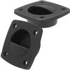CIMAXIC Maniglia per Boccaporto Barca in Pp Nero 2 Pezzi Texture Antiscivolo e Alta Durabilità, Design a Forma di Scatola Minimalista per Porte Cabina e Arredamento Nautico