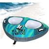 Generisch Tubi da trainare per canottaggio, pinna gonfiabile per sport acquatici, resistente all'usura, grande viaggio galleggiante per avventure in mare, divertente tubo da traino, per fiume, sci d'acqua, W