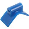 NULYLU Blocco Fermabarca per Rimorchio Marino Forma a V in Gomma Blu Rulli per Maggiore Stabilità e Durata Resistente per Applicazioni su Dock e Rimorchi