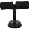 AMONIDA Addestratore Addominale Sit-up con Robusto Telaio in Acciaio per Esercizi di Fitness a Casa Ed Esercizi di Modellamento del Corpo 4 Marce Regolabili (BLACK)