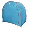 HFXHIJXQ Garage per bicicletta con tetto, tenda per bicicletta, blu, 210 x 90 x 174 cm, copertura mobile per bicicletta in poliestere e fibra di vetro, per giardino, campeggio e garage